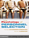 The Psychology of Personnel Selection (eBook)
